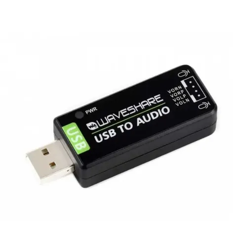 Raspberry Pi / Jetson Nano için USB Ses Kartı