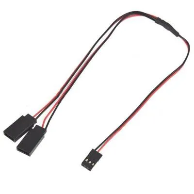 Y Tipi Servo Kablosu 30cm - 1JR Erkek 2 Futaba Dişi