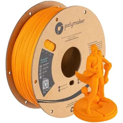 PolyLite LW-PLA Parlak Turuncu Filament 1.75mm 800gr