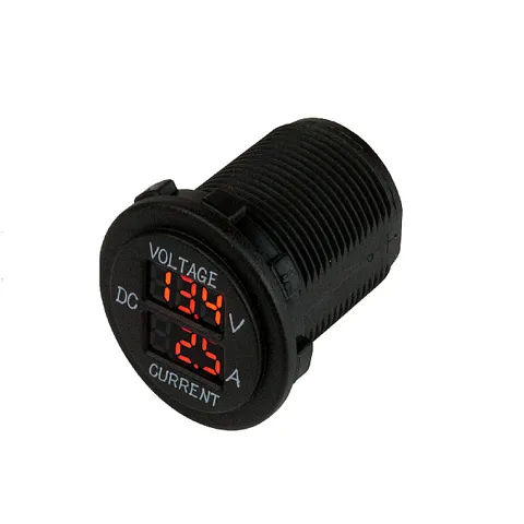Pano Tipi Dijital Voltmetre-Ampermetre DC