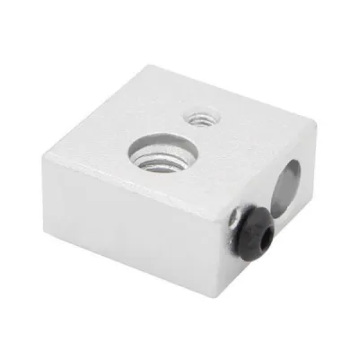 Alüminyum Isıtıcı Bloğu - 20x20x10 mm