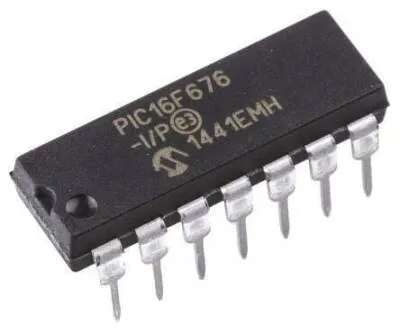 PIC16F676 DIP14 8-Bit 20MHz Mikrodenetleyici