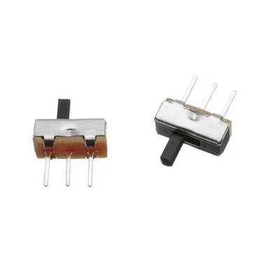 Mini Sürgülü On/Off Switch 180 Derece (Slide) - 3 Pin