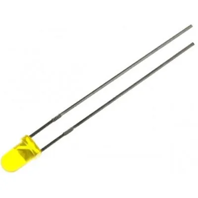 3mm Sarı Led - 600-800 mcd