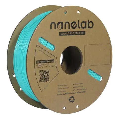 Nanelab Matte Turkuaz PLA Filament - 1.75mm - 1Kg