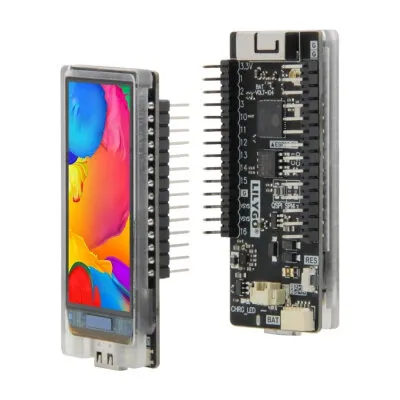 T-Display-S3 V1.0 AMOLED 1.91" Ekran Geliştirme Kartı - Lehimli