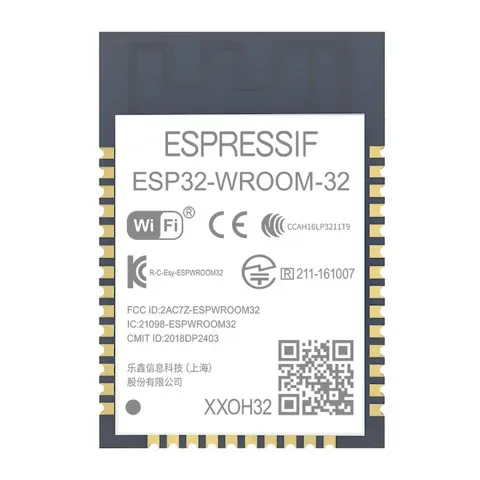 ESP32-WROOM-32, Flash WiFi ve Bluetooth Modül, 22dBm, 300m