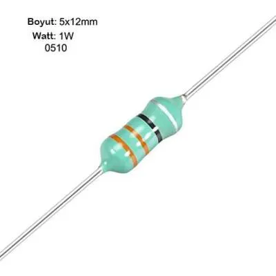 33uH 1W Direnç Tip Bobin - 0510