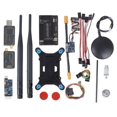 APM 2.8 Uçuş Kiti  + M8N GPS  915mh Telemetry Pusula, Osd ve Güç Modülü