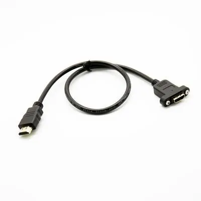 Raspberry Pi HDMI Kablosu Erkek - Dişi Panel Tipi HDMI Uzatma Kablosu