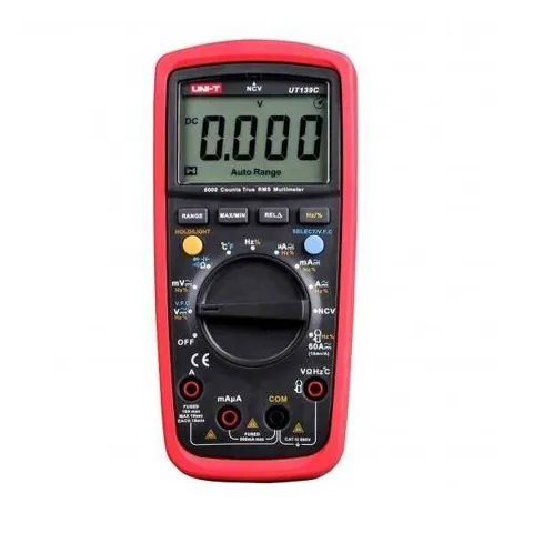 Unit UT 139C Isı Problu AC/DC TrueRMS Dijital Multimetre