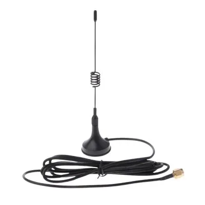 GSM Whip Anten - 5dbi 3m RG174 Kablolu- SMA Erkek
