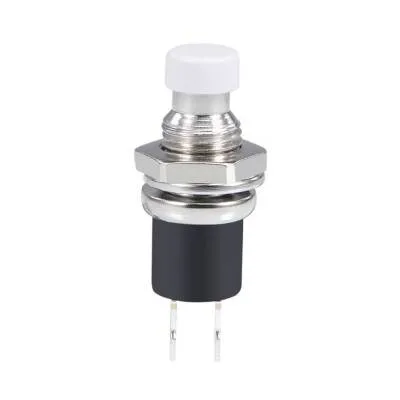 DS-110 7mm Push Buton - Beyaz