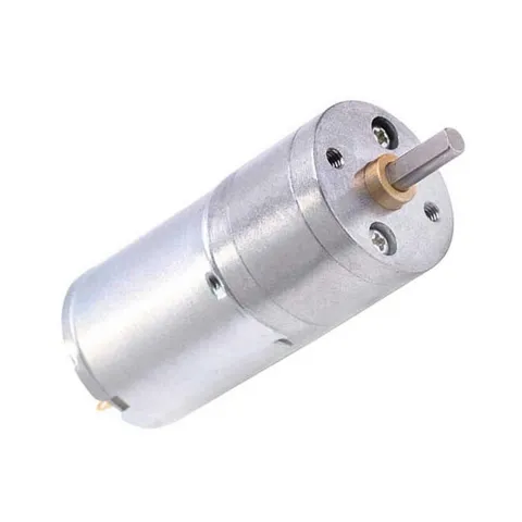 6V 25mm 280 RPM Redüktörlü DC Motor