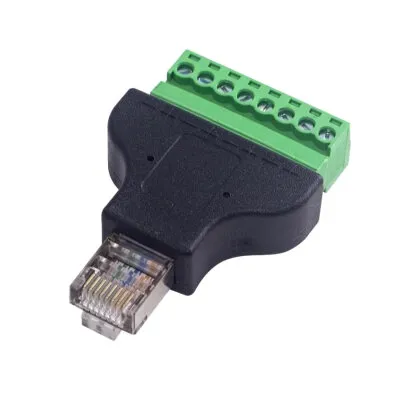 8 Pin Vidalı Terminal Dönüştürücü Adaptör