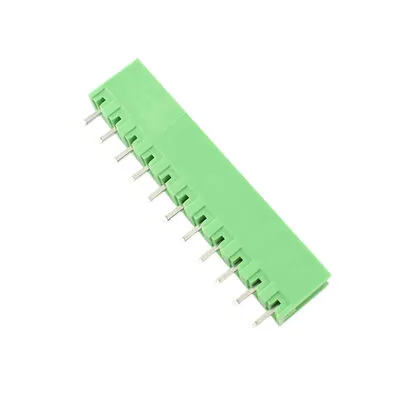 11 Pin 5.08mm 180C Erkek Geçmeli Yeşil Klemens