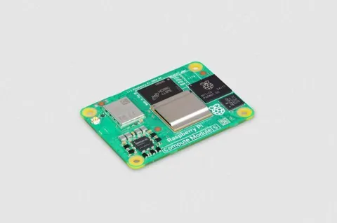 Raspberry Pi Compute Module CM5, 4GB RAM/64GB eMMC, Wireless - CM5104064