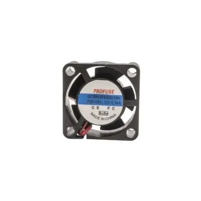 25x25x10mm 5V 0.14A Fan 2 Kablolu
