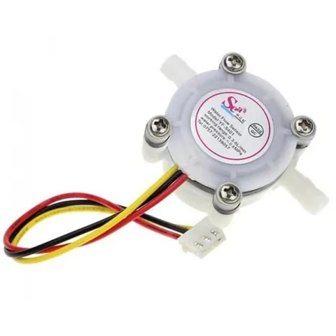 Su Akış Sensörü YF-S401 Debimetre 0.3-6L/Min 2mm - Beyaz