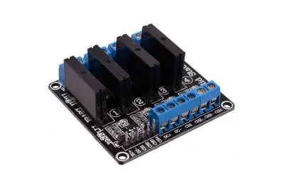 4 Kanal Solid State Röle Kartı (5V 2A)