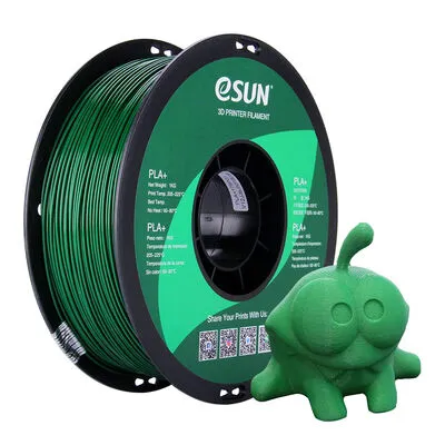 Filament 1.75mm PLA+ Yeşil eSun