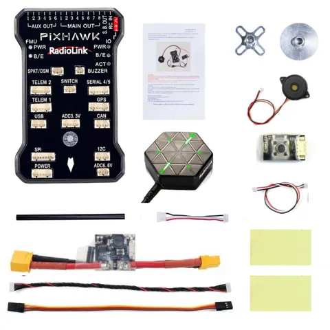 Orjinal Radiolink Pixhawk Uçuş kontrol kartı + Se100 M8n Gps