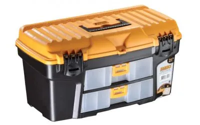 Mano RS-21 Düz Kapaklı Çekmeceli Takım Çantası - 6 Adet (1 Koli)