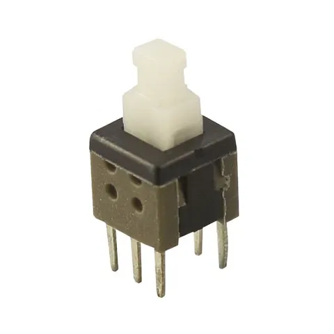 6 Pin Push Buton - Siyah (6x6 mm)