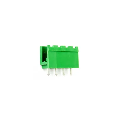2 Pin 7.62mm 180C Erkek Geçmeli Yeşil Klemens