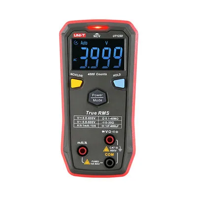 Uni-T (Unit) UT123D Akıllı Dijital Multimetre (True RMS)