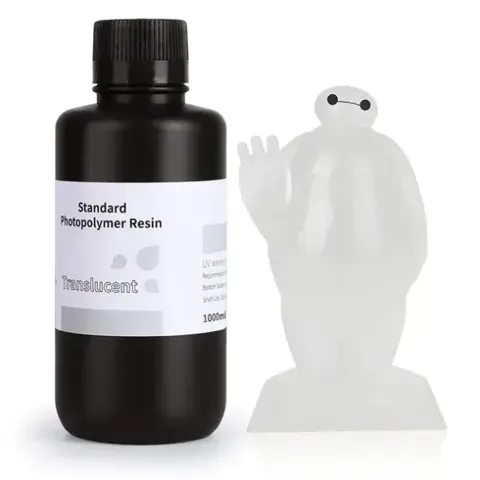 ELEGOO 3D Yazıcı Standart Reçine - Yarı Saydam  - 1Kg