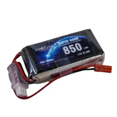 7.4V 2S 850mAh Lipo Batarya - 40C