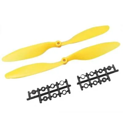 9047 Plastik Pervane Seti - CW / CCW, Sarı