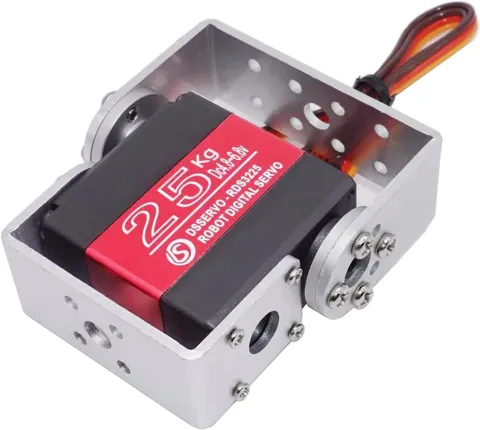 DSSERVO RDS3225 Pro 25KG Su Geçirmez Dijital Servo Motor ve Robot Kol 180° 28kg /0.19s/6.8v