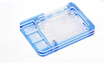 Raspberry Pi 5 için Şeffaf Muhafaza Kutusu - Akrilik, 26088