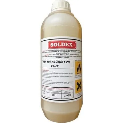 Soldex ASF-100 Alüminyum Flux Lehim Suyu - 1L