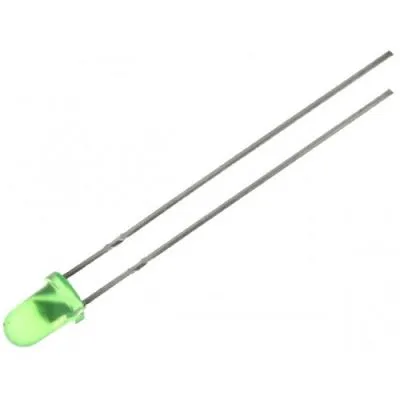 3mm Yeşil Led - 200-300 mcd