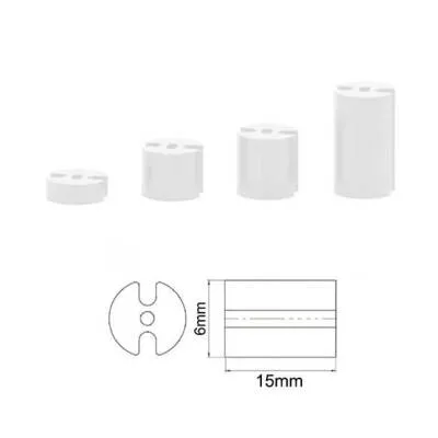 6x15mm 3 Pin Led Distans (Standoff) - Beyaz