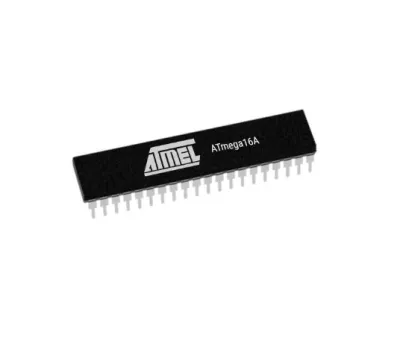 Atmega16A-PU 8 Bit 16MHz Mikrodenetleyici, 2.7V - 5.5V | DIP-40 Entegre