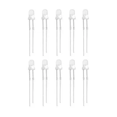 3mm Beyaz Led Paketi - 10 Adet