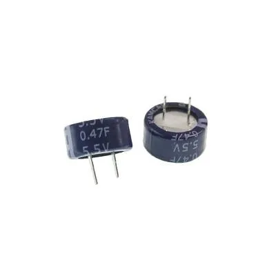 0.047F 5.5V Kondansatör Pil - Süper Kapasitör