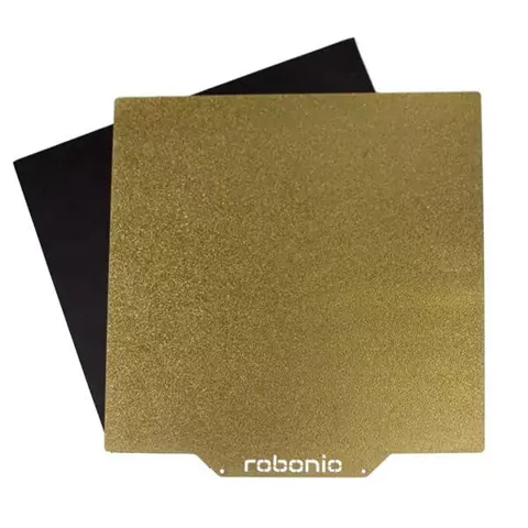 Robonio Pei Kaplı Yay Çeliği Manyetik Tabla - 235x235mm