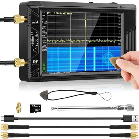 Tinysa Ultra 100k-5.3GHz Spektrum Analizörü  4 inç HD Dokunmatik Ekran