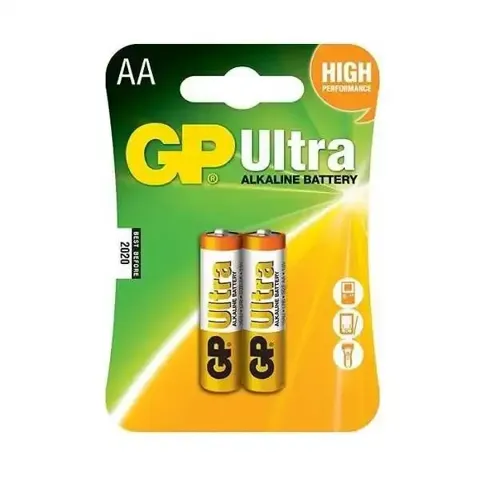 GP Ultra Alkalin 1.5V AA Kalem Pil 2'li