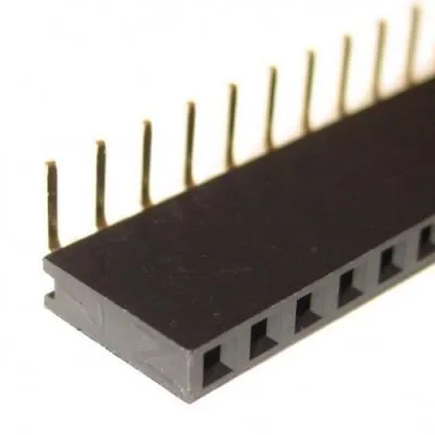 1x40 90 Derece Dişi Pin Header