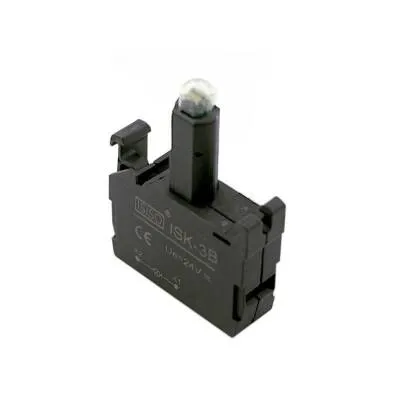 ISK-3B 24V Buton Işık Kontağı - Yeşil