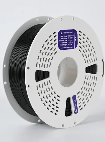 Fibromast 3D 1,75 mm PLA Transparan Sİyah Filament