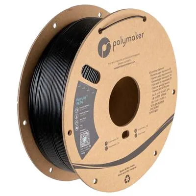 PolyLite PETG Siyah Filament 1.75mm 1Kg