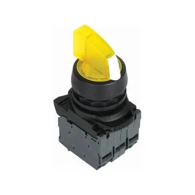 ISP-AK125M5 220V Sarı Led Işıklı Mandal Buton