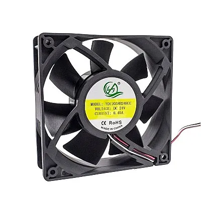 120X120X38mm 24V 0.45A Fan 3 Kablolu - YD12038B24HCC